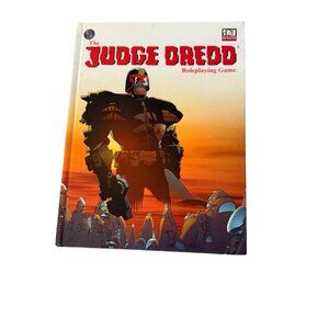 Judge Dredd Roleplaying Game Hardcover Book Rebellion 2002